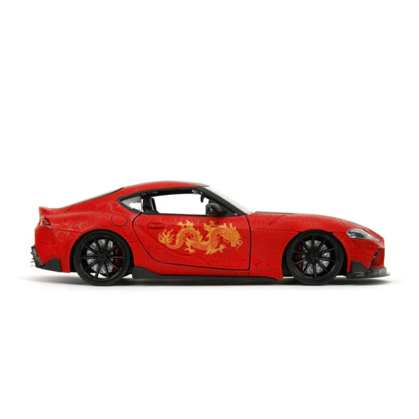 Pink Slips - 2020 Toyota Supra (Year Of The Dragon) 1:24 Scale Diecast Vehicle - Image 5