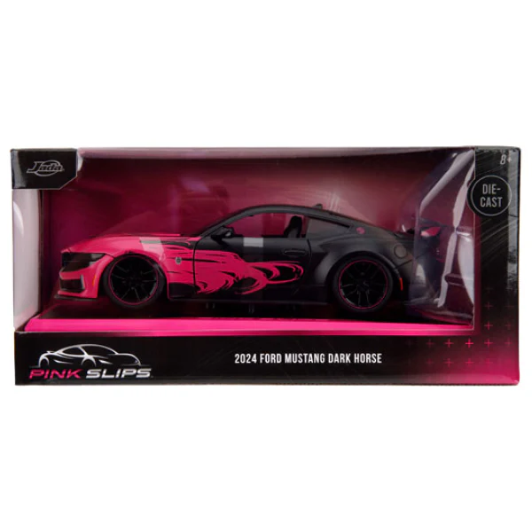 Pink Slips - 2024 Mustang Dark Horse 1:24 Diecast Vehicle - Image 11