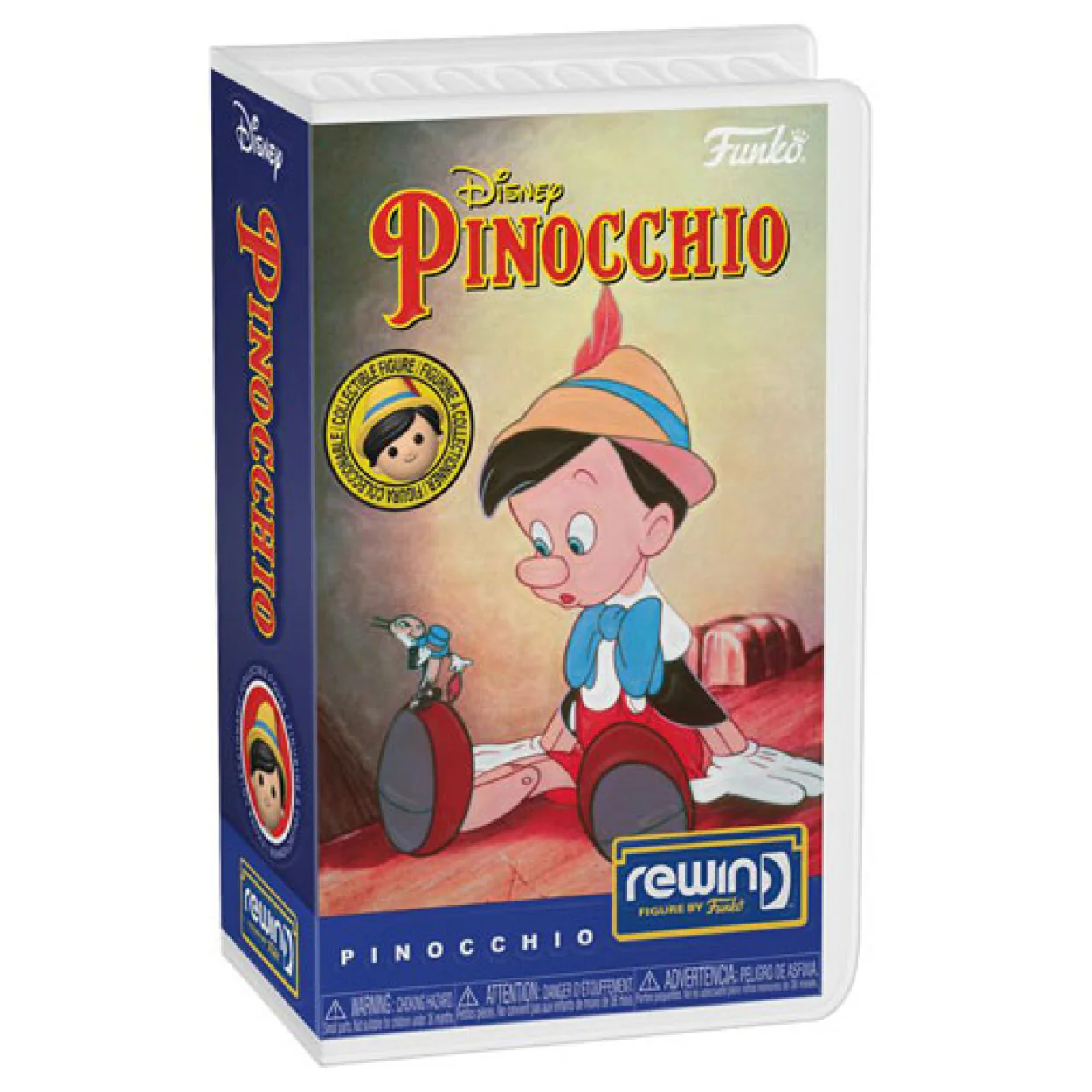 Pinocchio (1940) - Pinocchio US Exclusive Rewind Figure - Image 4