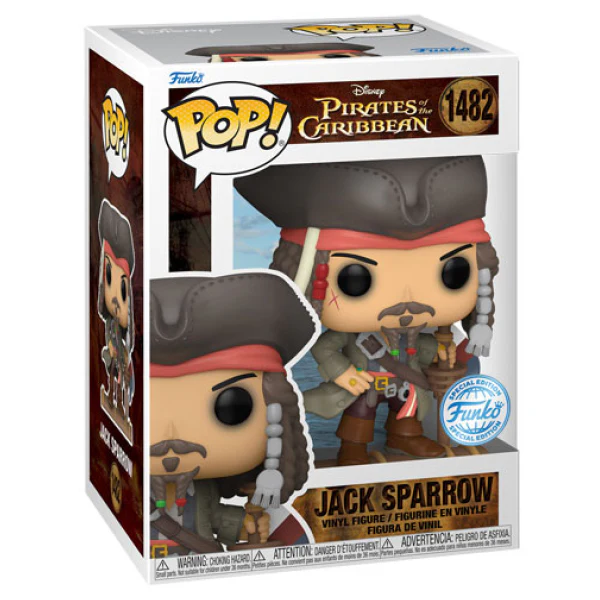 Pirates of the Carribbean - Jack (Opening) US Exclusive Pop! Vinyl - Image 2