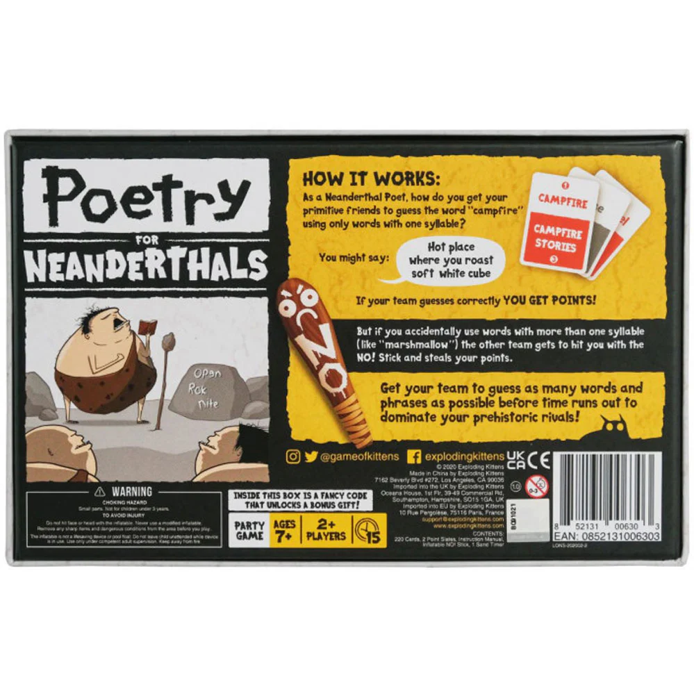 Poetry For Neanderthals - Image 3