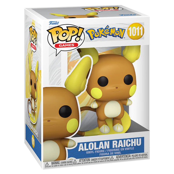 Pokemon - Alolan Raichu Pop! Vinyl - Image 2