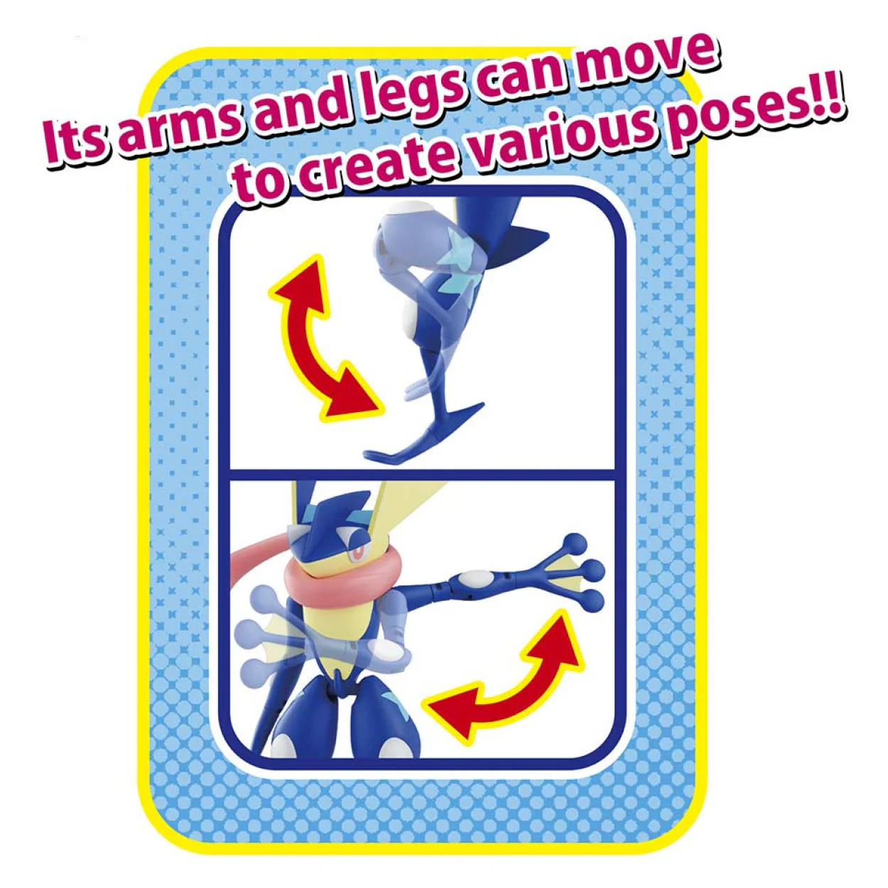 Pokemon Model Kit Grennija - Image 4