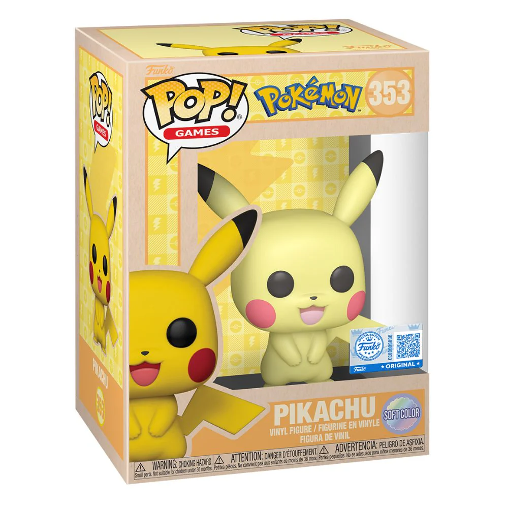 Pokemon - Pikachu (Pastel) US Exclusive Pop! Vinyl - Image 2
