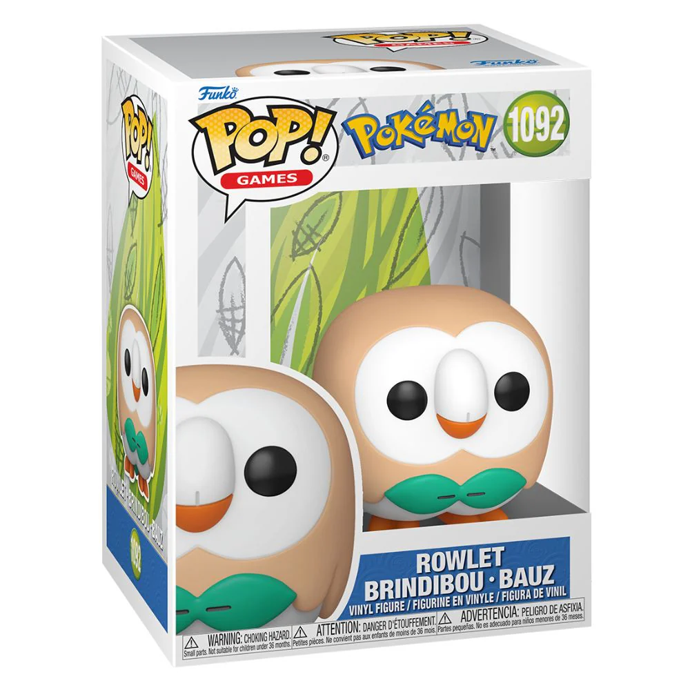 Pokemon - Rowlet Pop! Vinyl - Image 2
