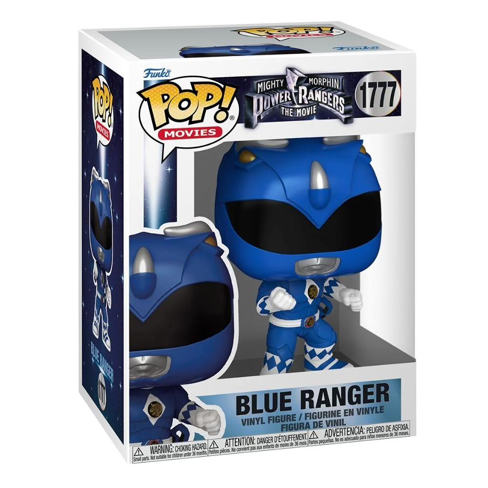 Mighty Morphin Power Rangers: The Movie (1995) - Blue Ranger Pop! Vinyl - Image 2