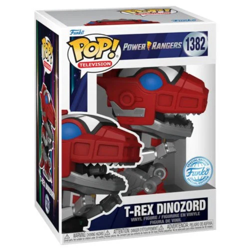 Power Rangers 30th Anniversary - T-Rex Dinozord US Exclusive Pop! Vinyl - Image 2