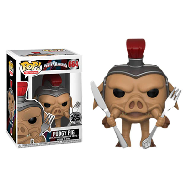 Power Rangers - Pudgy Pig US Exclusive Pop! Vinyl - Image 3