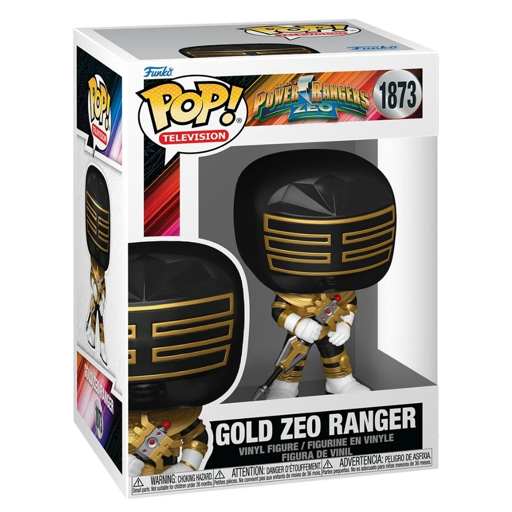 Power Rangers Zeo - Gold Zeo Ranger Pop! Vinyl - Image 2