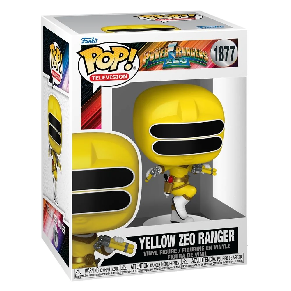 Power Rangers Zeo - Yellow Zeo Ranger Pop! Vinyl - Image 2
