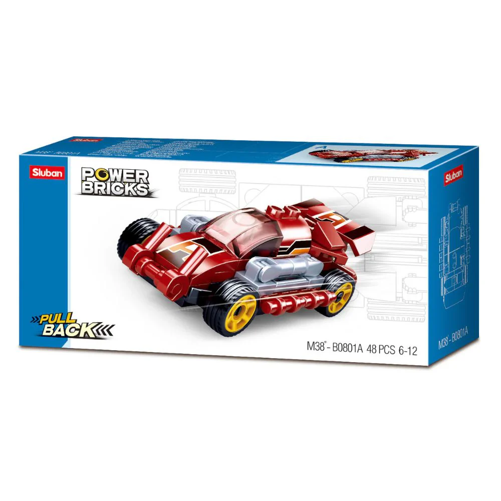 Powerbricks Pull Backs Cars (1 Unit) - Image 3