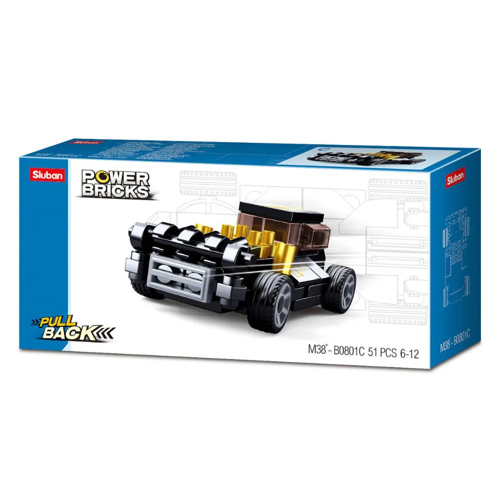 Powerbricks Pull Backs Cars (1 Unit) - Image 5