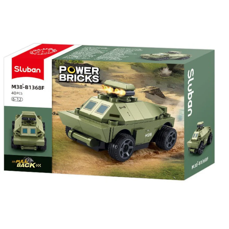 Powerbricks Pull Backs Miltary - (1 Unit) - Image 3