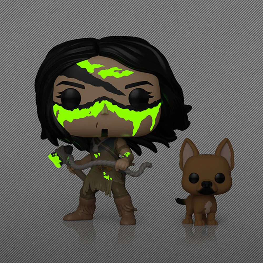 Prey (2022) - Naru with Sarii Glow In The Dark Pop! Plus - Image 2