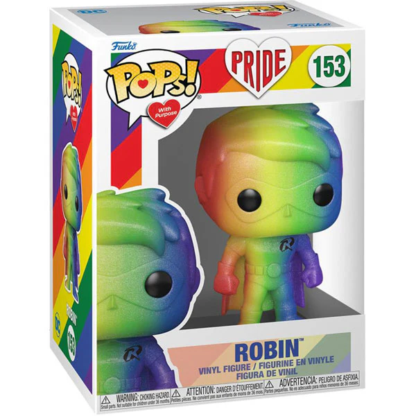 Batman - Robin Rainbow with Purpose Pop! Vinyl - Image 2