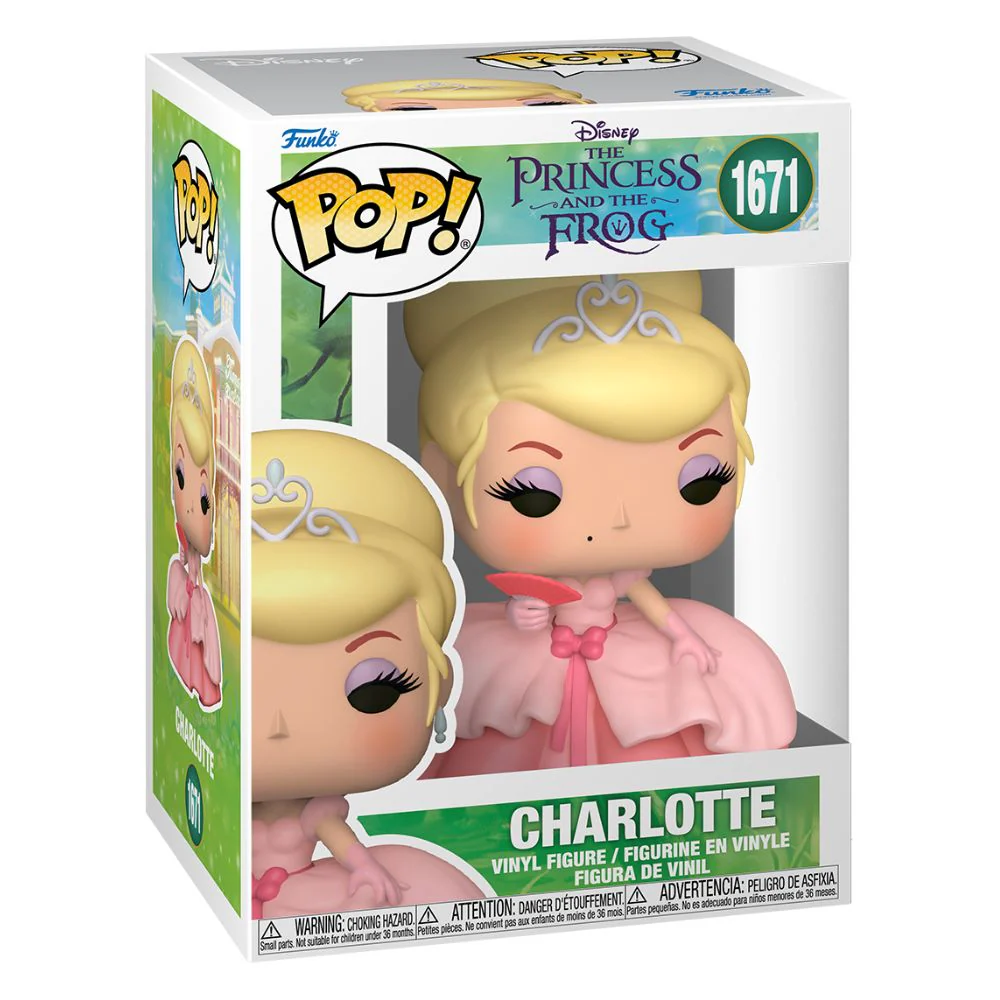 The Princess and The Frog - Charlotte Pop! Vinyl - Image 2