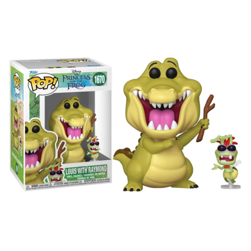 The Princess and The Frog - Louis with Raymond Pop! Vinyl - Image 3