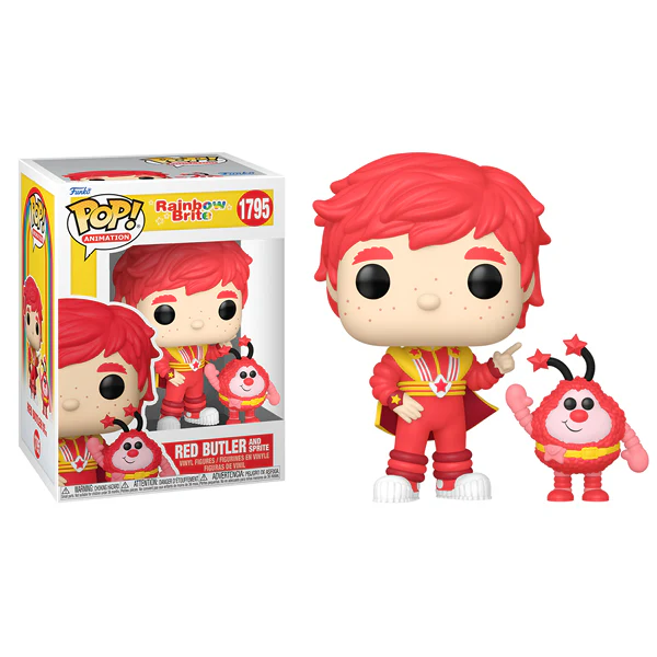 Rainbow Brite - Red Butler with Romeo Pop! Vinyl - Image 3