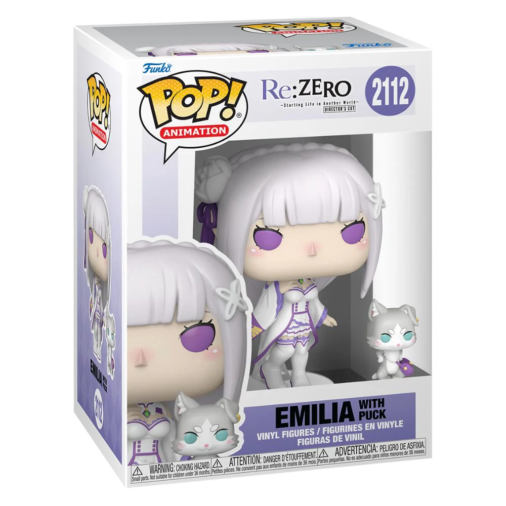 Re:ZERO - Emilia & Puck Pop! Vinyl - Image 2
