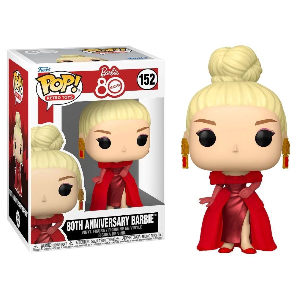 Retro Toys - Barbie 80th Anniversary Pop! Vinyl - Image 3
