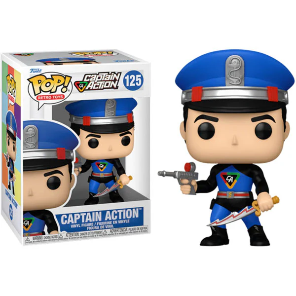 Retro Toys - Captain Action Pop! Vinyl - Image 3