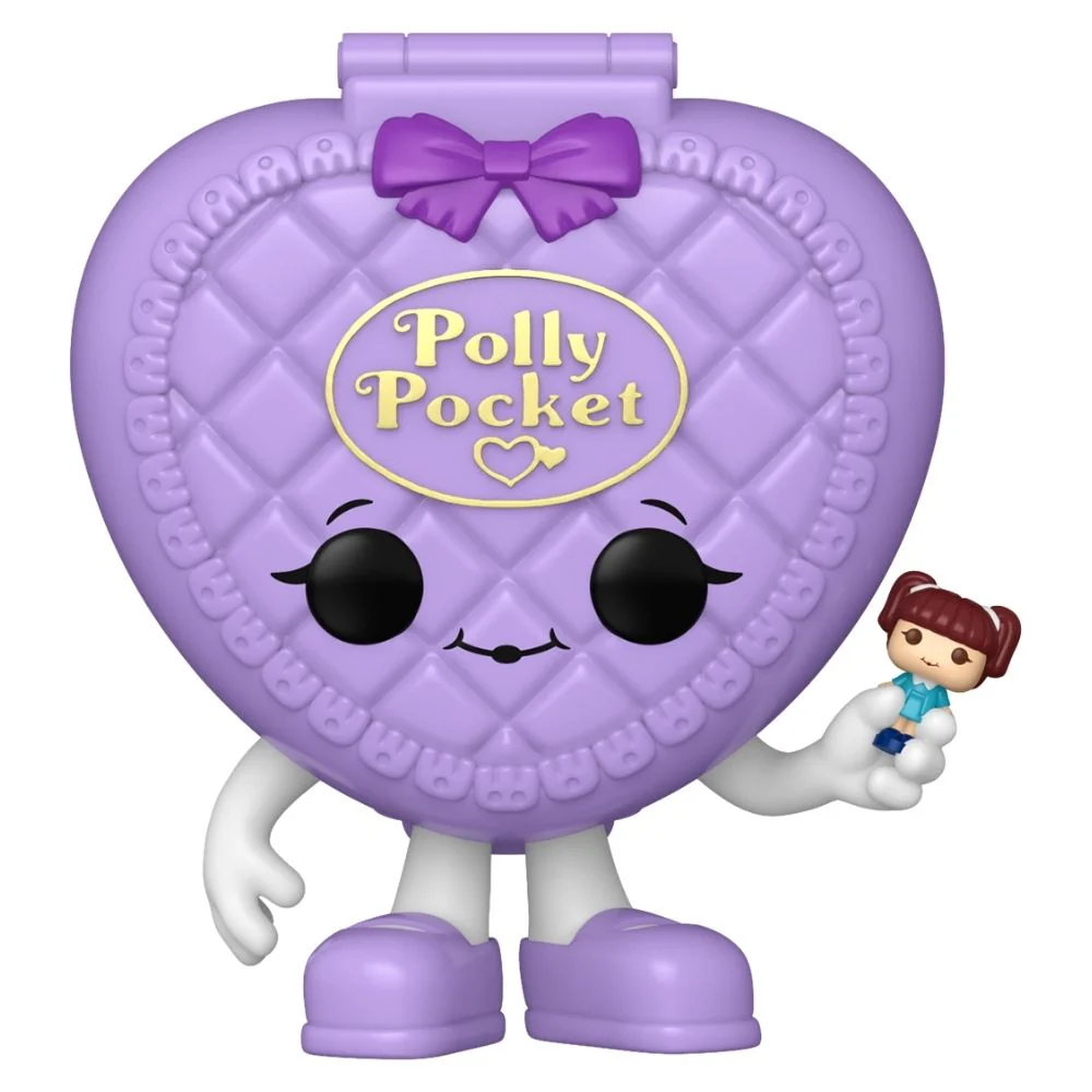 Retro Toys: Polly Pocket - Heart Shell (Purple) Pop! Vinyl