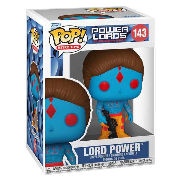 Retro Toys: Power Lords - Lord Power Pop! Vinyl - Image 2