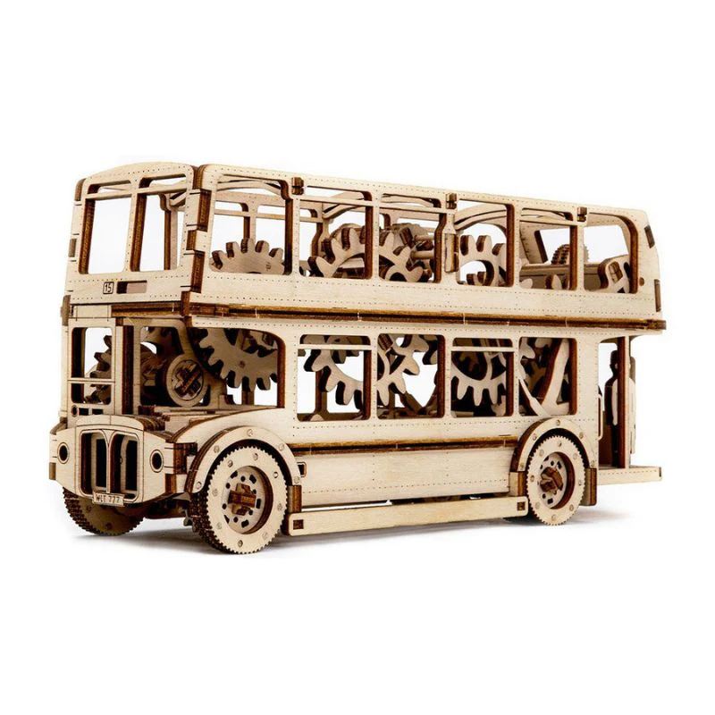 Revell Tiny Adventures - London Bus Wooden Model Kit - Image 2