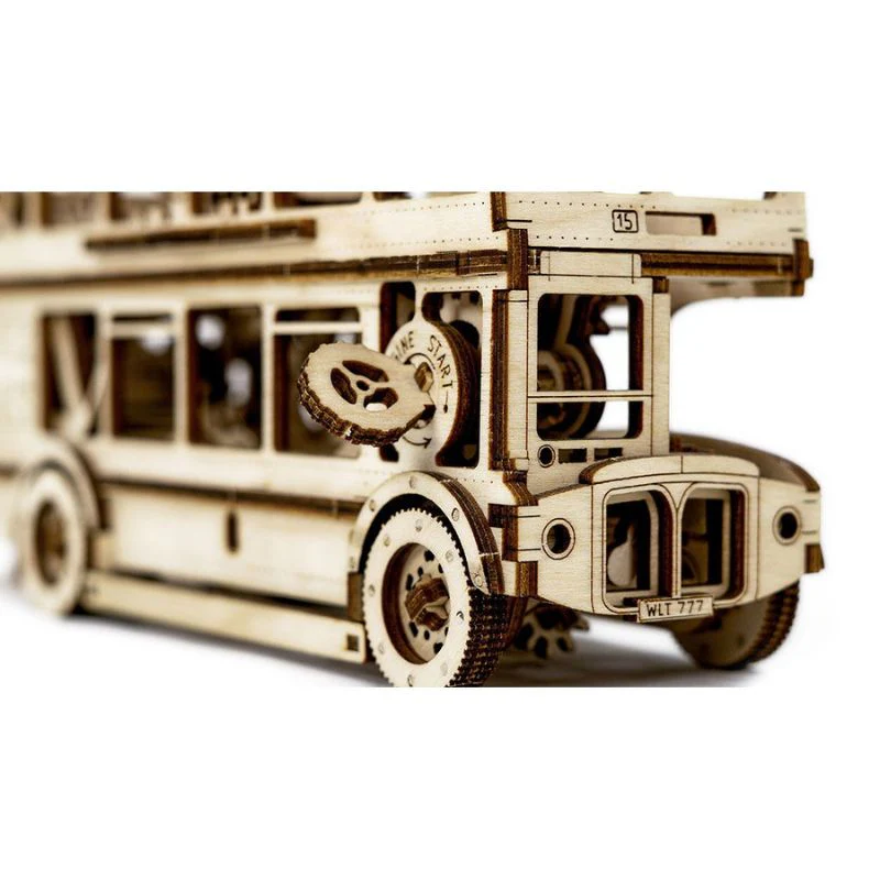 Revell Tiny Adventures - London Bus Wooden Model Kit - Image 3