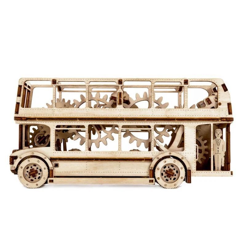 Revell Tiny Adventures - London Bus Wooden Model Kit - Image 5
