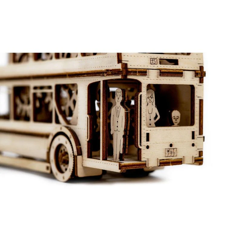 Revell Tiny Adventures - London Bus Wooden Model Kit - Image 7