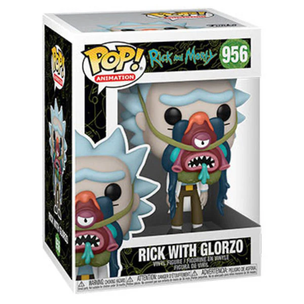 Rick and Morty - Rick with Glorzo Pop! Vinyl - Image 2
