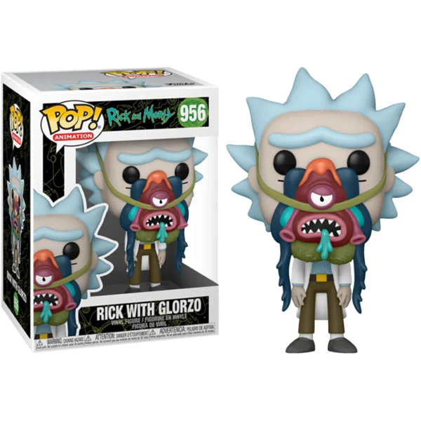 Rick and Morty - Rick with Glorzo Pop! Vinyl - Image 3