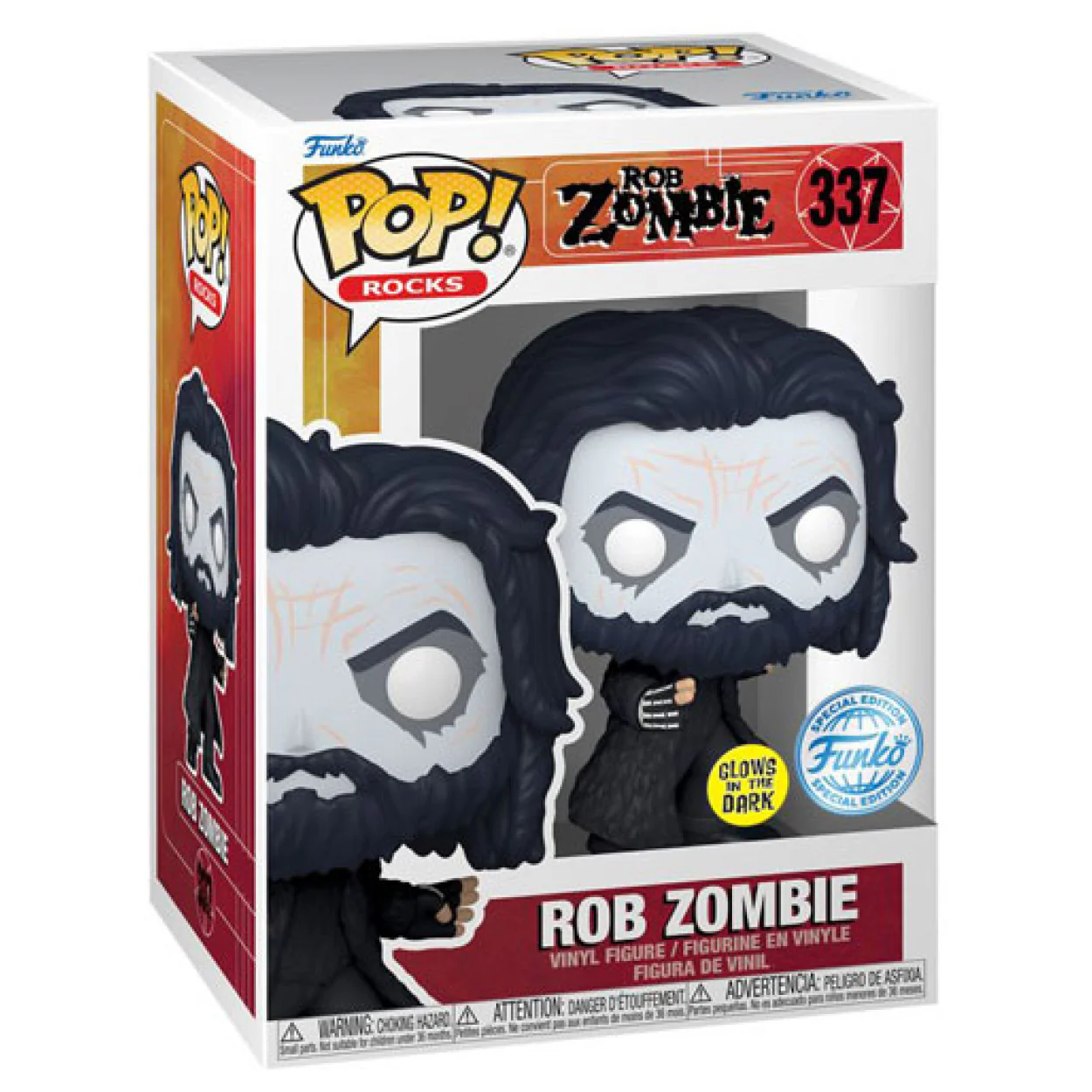 Rob Zombie - Rob Zombie Dragula US Exclusive Glow Pop! Vinyl - Image 3