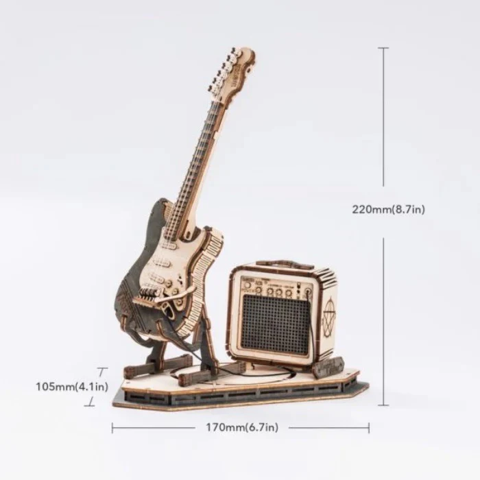 Robotime - Classical 3D Electric Guitar - Image 2