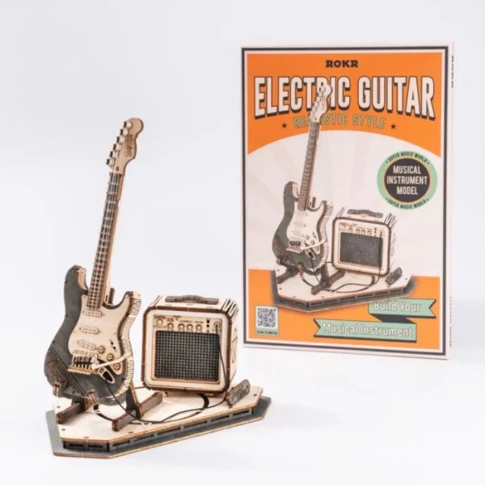 Robotime - Classical 3D Electric Guitar - Image 4
