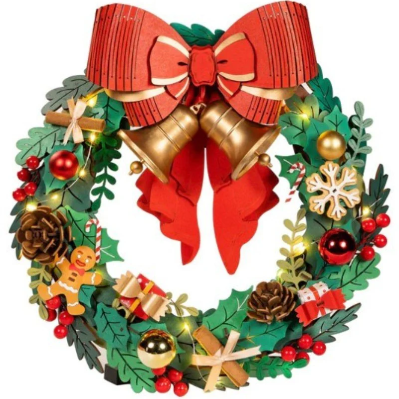 Robotime - DIY 3D Christmas Wreath