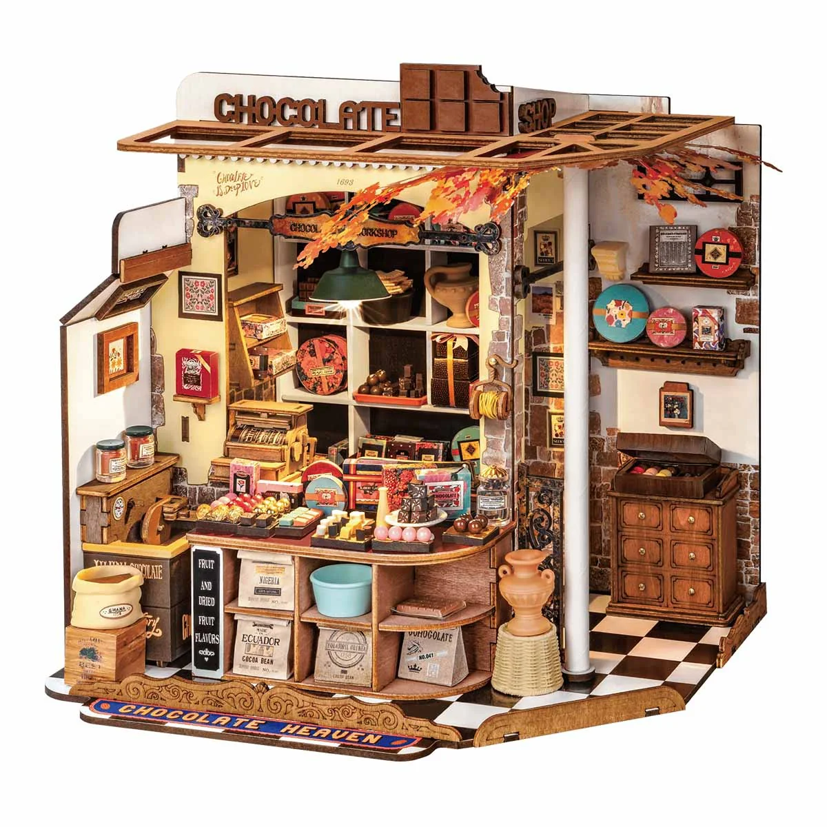 Robotime DIY Mini House Henry's Chocolate