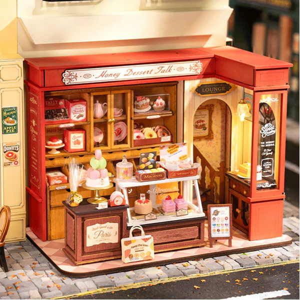 Robotime - DIY Mini House Honey DESSERT TALK - Image 2