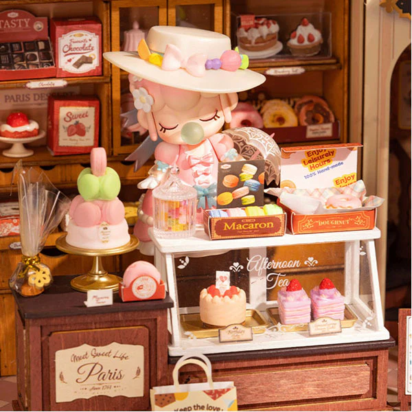 Robotime - DIY Mini House Honey DESSERT TALK - Image 4