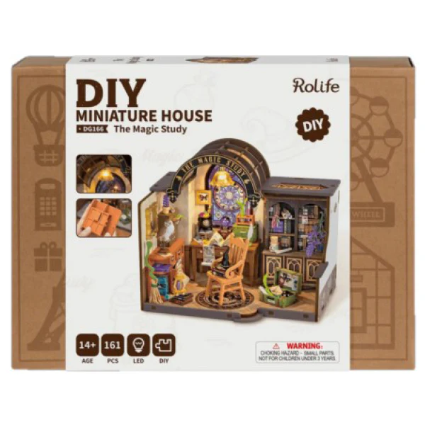 Robotime - DIY Mini House the Magic Study - Image 2