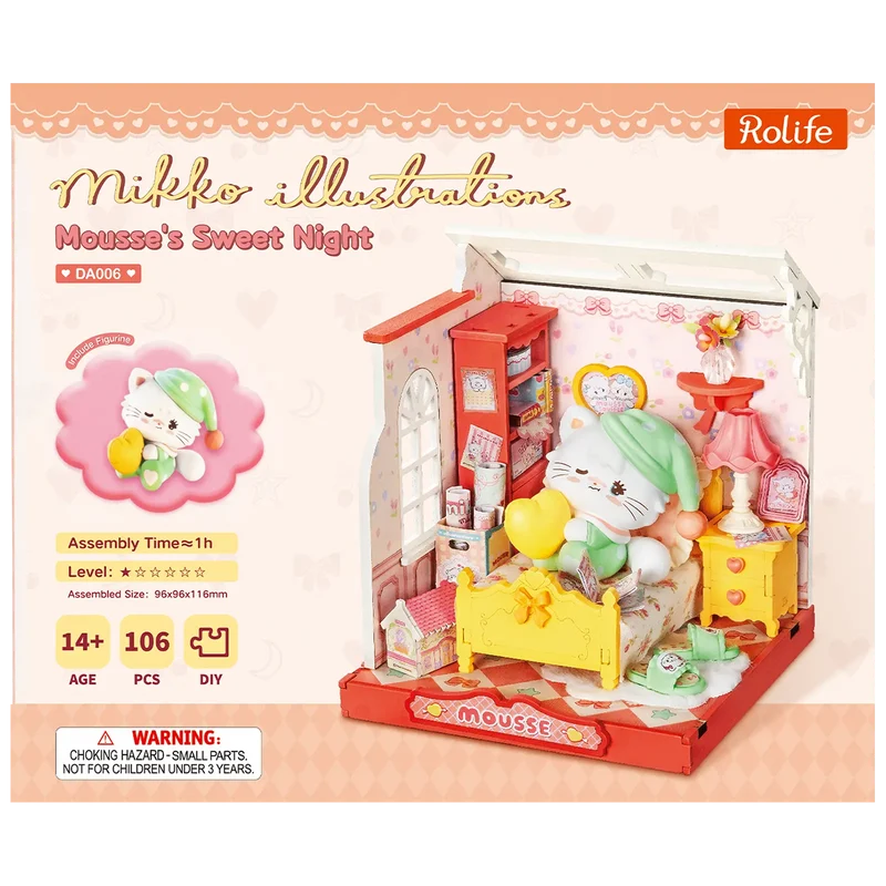 Robotime - Diy Mini Shop Mousses Sweet Night - Image 2