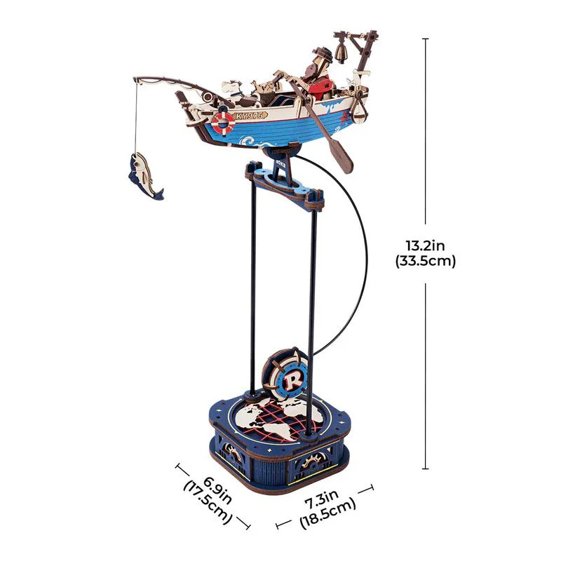 Robotime DIY Pendulum Balance Ocean Fisher - Image 4