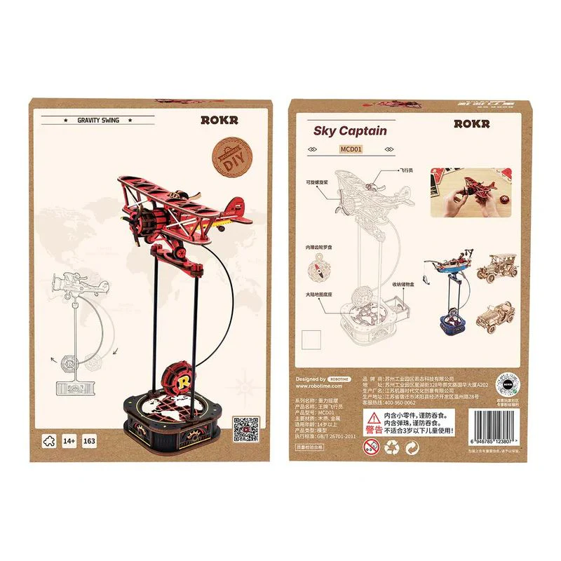 Robotime DIY Pendulum Balance Sky Captain - Image 6