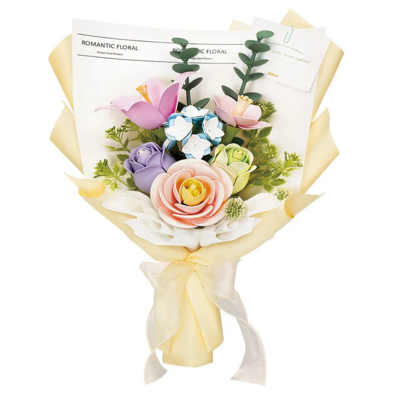Robotime DIY Spring Time Bouquet ( Plastic ) - Image 2