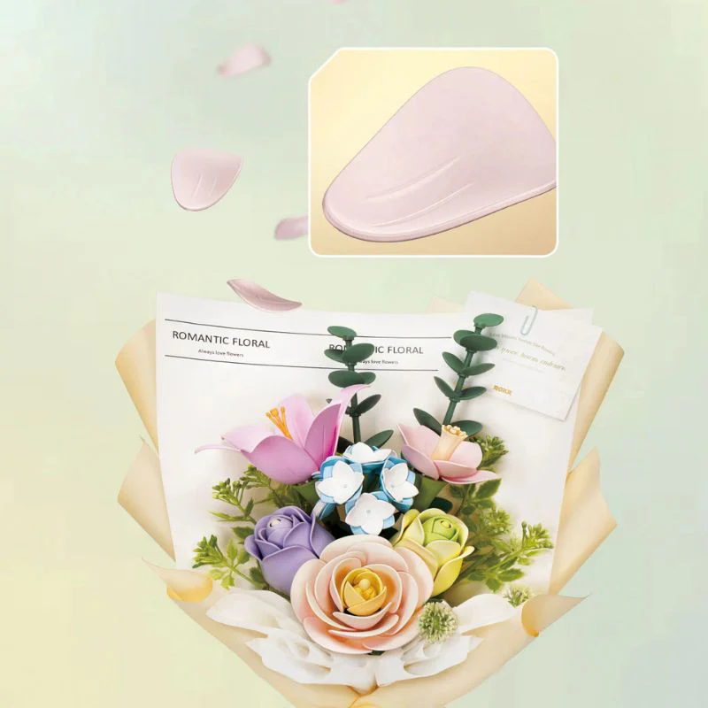 Robotime DIY Spring Time Bouquet ( Plastic ) - Image 3