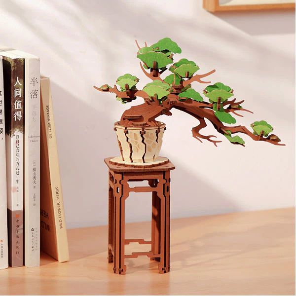 Robotime - Evergreen Pine Bonsai - Image 3