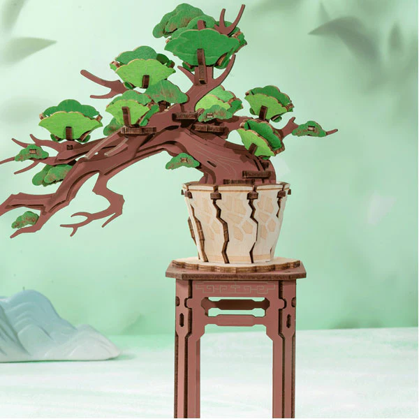 Robotime - Evergreen Pine Bonsai - Image 4