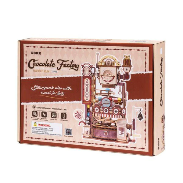 Robotime Marble Run Chocolate Factory - Image 5