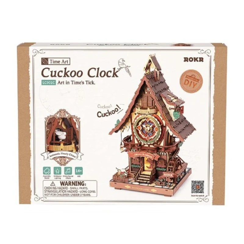Robotime - Mechanical Models Cuckoo Clock - Image 3